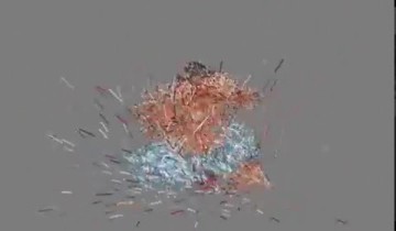 [openFrameworks] Tracing Particles